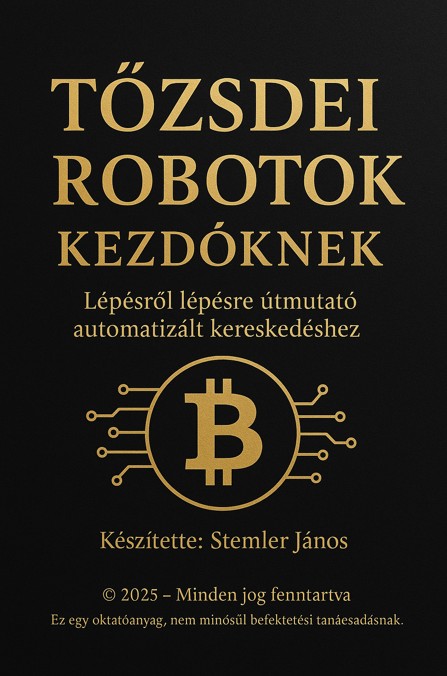 Tőzsdei robotok kezdőknek könyvborító